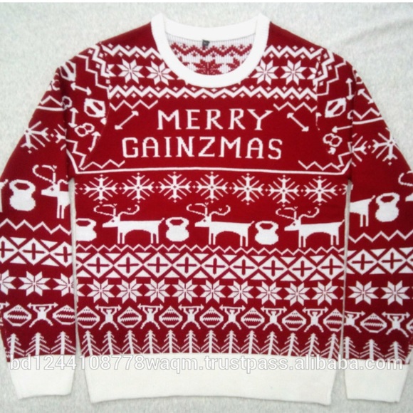 Merry gainzmas sweater Clearance